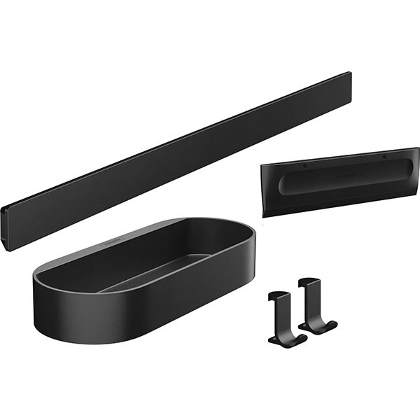 Hansgrohe Duschset WallStorismattschwarz