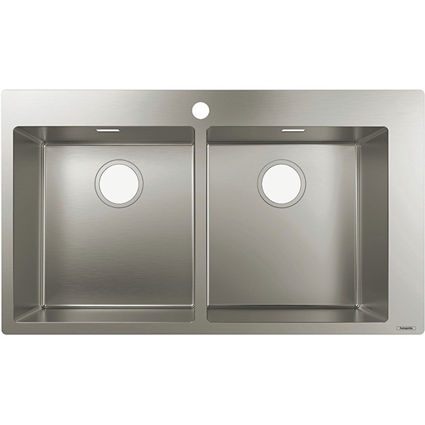 Hansgrohe Einbauspüle 370x370 S711-F765