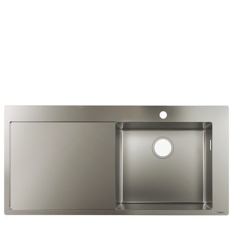 Hansgrohe Einbauspüle 450 mit Abtropffläche S715-F450
