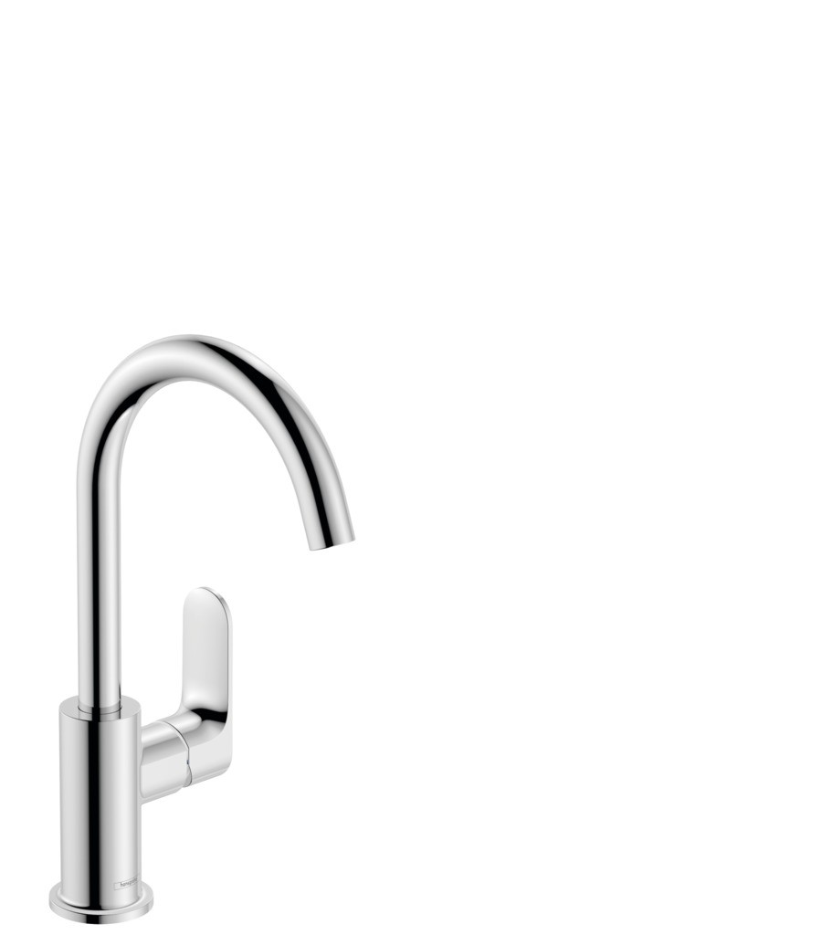 Hansgrohe Einhebel-Waschtischmischer Rebris S 210 Schwenkauslauf m.Zugstange chrom