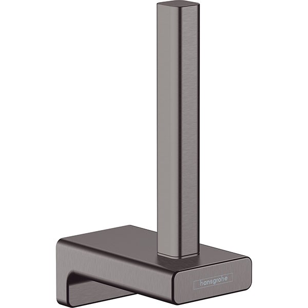 Hansgrohe Ersatzpapierrollenhalter AddStoris brushed black chrome