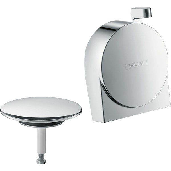Hansgrohe Ein-, Ab- und Überlaufgarnitur Exafill S Fertigset chrom