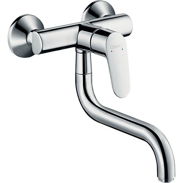 Hansgrohe Focus Spültischmischer chrom Wandmodell