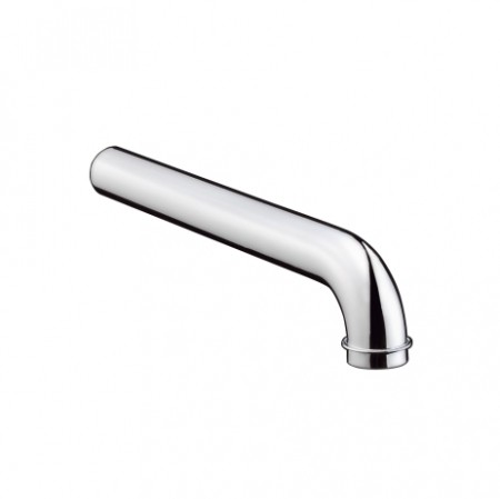 Hansgrohe gebogenes Rohr, m.Bord DN32 x 300mm chrom