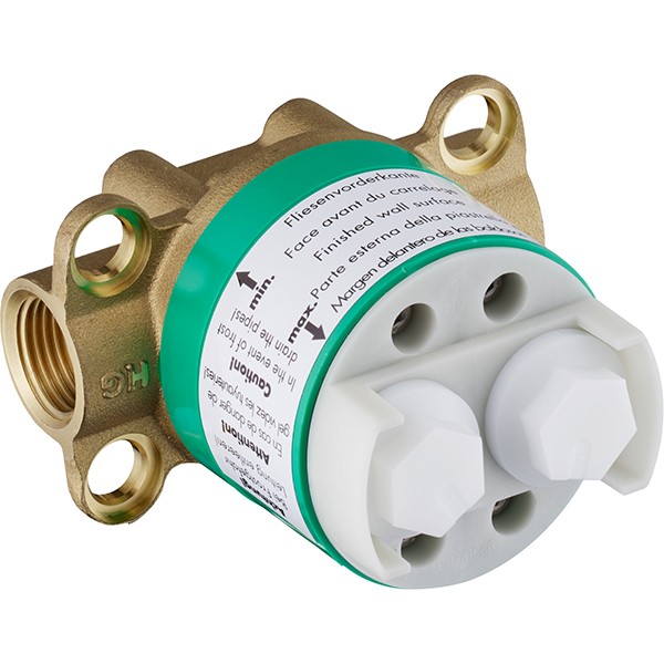 Hansgrohe Grundset AXOR Starck Duschsäule mit Thermostat