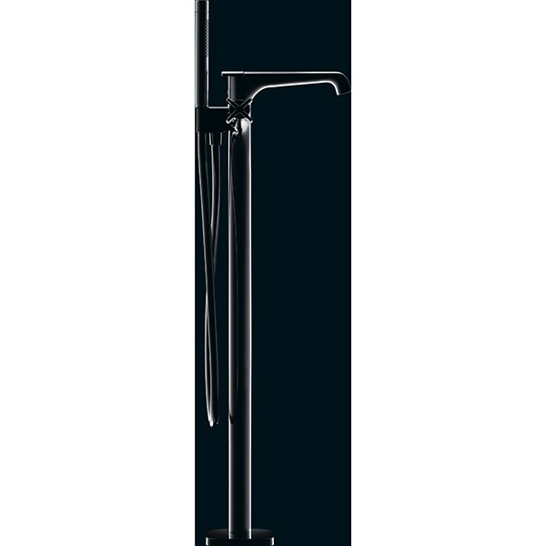 Hansgrohe Grundset AXOR Zweigriff Wannenarmatur und Wannenmischer für Bodenmontage