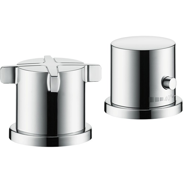 Hansgrohe Grundset Wannenrandthermostat für externen Auslauf