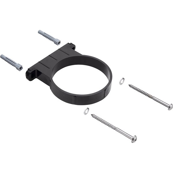 Hansgrohe Halteelement Axor schwarz mit Befestigungsteile