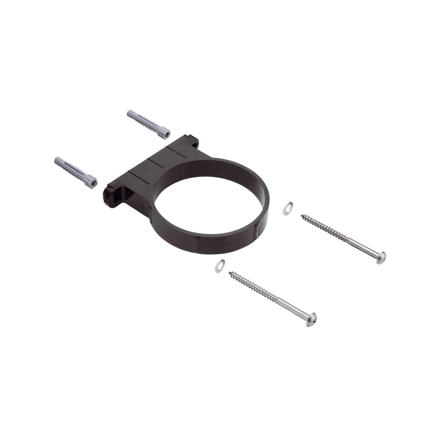 Hansgrohe Halteelement Axor schwarz mit Befestigungsteile