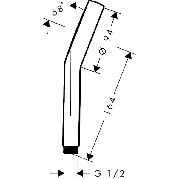 Hansgrohe Handbrause Activera Select S  95 2jet EcoSmart chrom