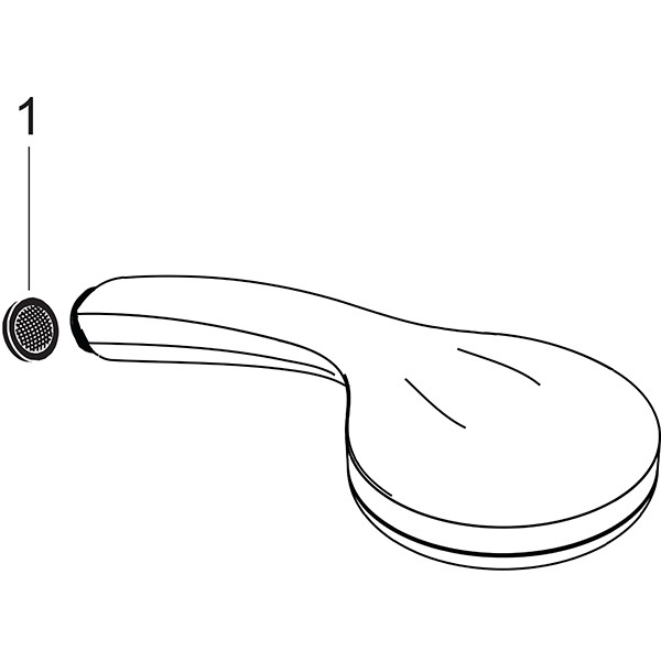 Hansgrohe Handbrause Croma 100 Vario chrom 9,4 l/min