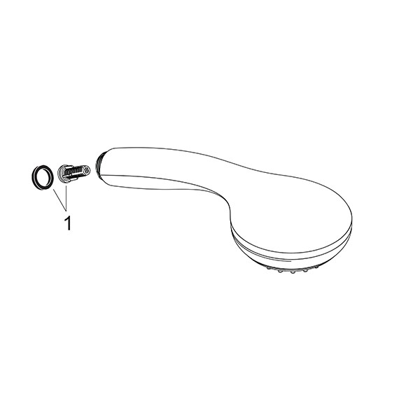 Hansgrohe Handbrause Crometta 85 1jet chrom 