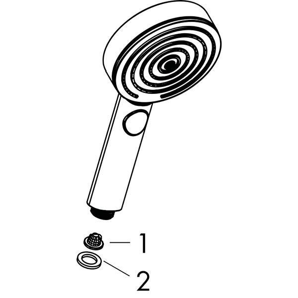 Hansgrohe Handbrause Pulsify 105 3jet Activation chrom