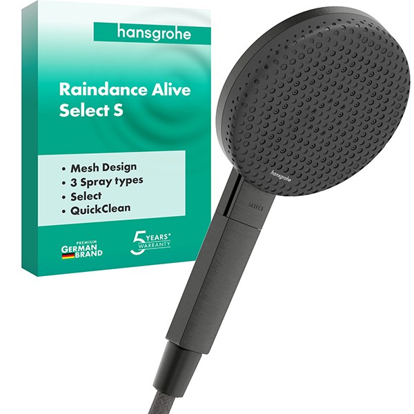 Hansgrohe Handbrause Raindance Alive Select S  125 3jet BBC