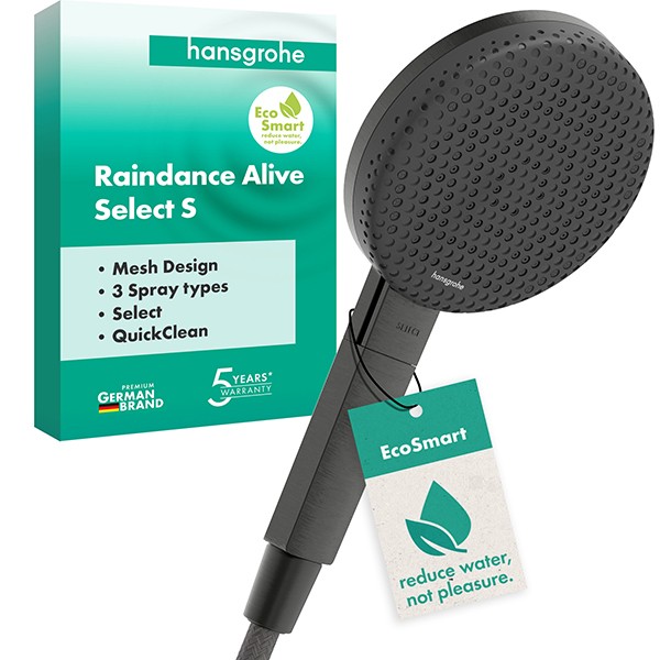 Hansgrohe Handbrause Raindance Alive Select S  125 3jet EcoSmart BBC