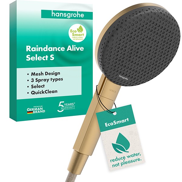 Hansgrohe Handbrause Raindance Alive Select S  125 3jet EcoSmart BBR