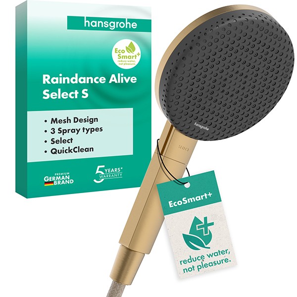 Hansgrohe Handbrause Raindance Alive Select S  125 3jet EcoSmart+ BBR