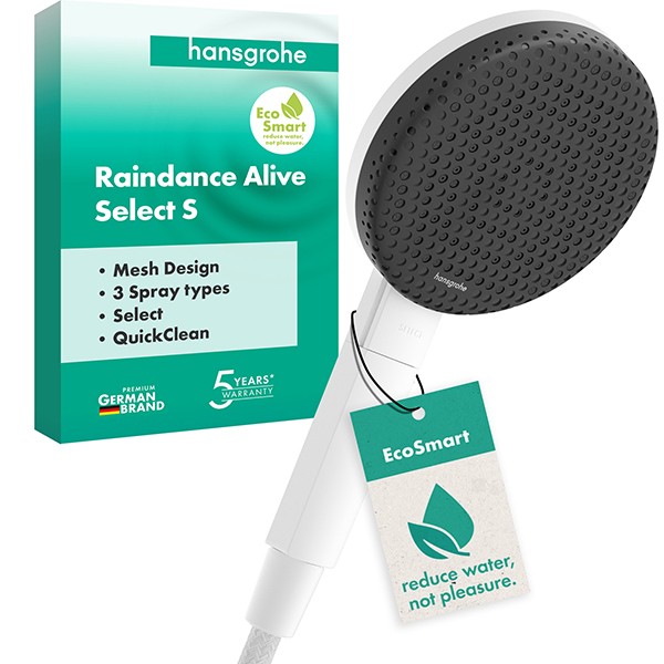 Hansgrohe Handbrause Raindance Alive Select S  125 3jet EcoSmart MW