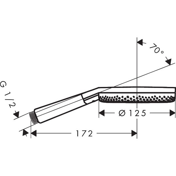 Hansgrohe Handbrause Raindance Alive Select S  125 3jet MSW