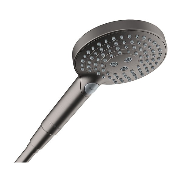 Hansgrohe Handbrause Raindance Select S 120 3jet PowderRain brushed black chrome