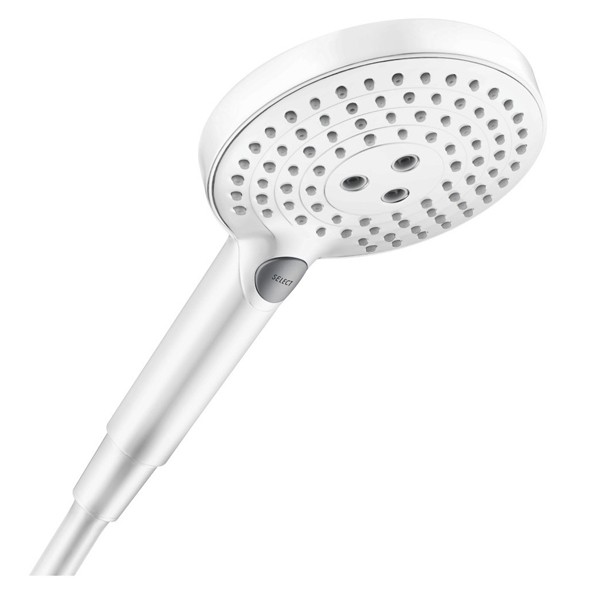 HG Handbrause Raindance Select S 120 EcoSmart mattweiss