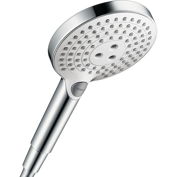 Hansgrohe Handbrause Raindance Select S 120 EcoSmart weiss/chrom