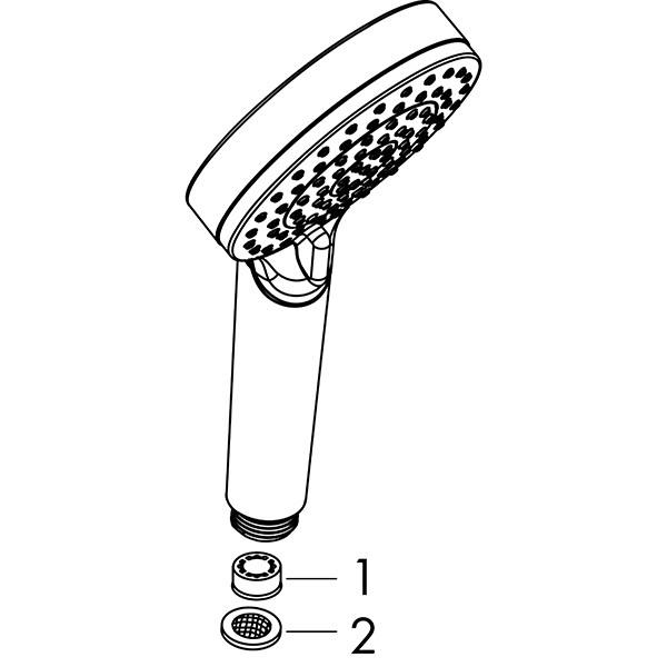 Hansgrohe Handbrause Vario Vernis Blend chrom 
