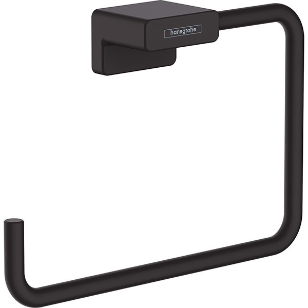 Hansgrohe Handtuchring AddStoris mattschwarz 