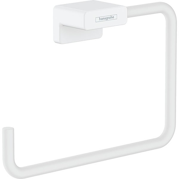 Hansgrohe Handtuchring AddStoris mattweiss 
