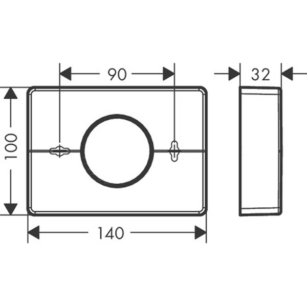 Hansgrohe Hygienebeutelspender AddStoris chrom 