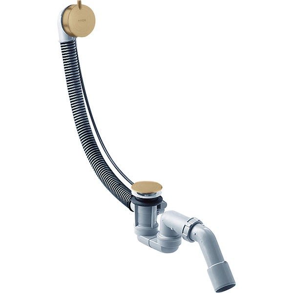 Hansgrohe Komplettset Ablauf- und Überlaufgarnitur für Normalwannen Brushed Bronze