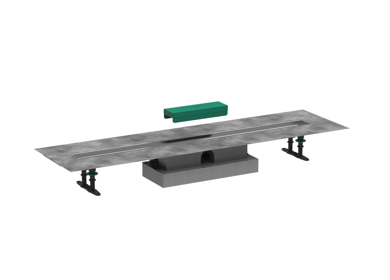 Hansgrohe Komplettset uBox universal für flache Installat.1000mm für DR FS