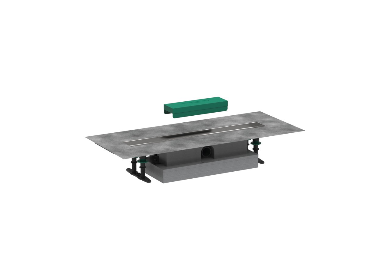 Hansgrohe Komplettset uBox universal für flache Installat.600mm für DR FS