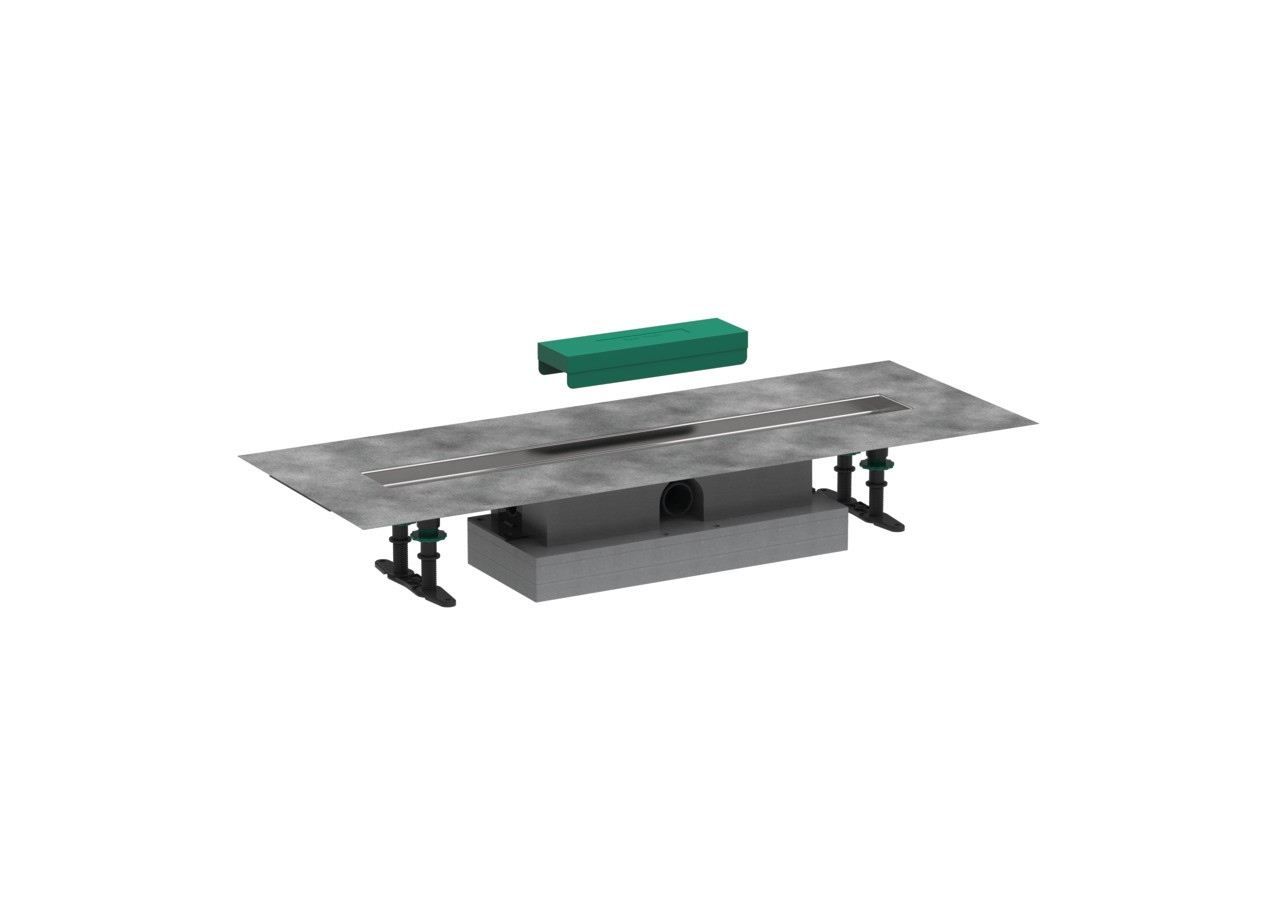 Hansgrohe Komplettset uBox universal für flache Installat.700mm für DR FS