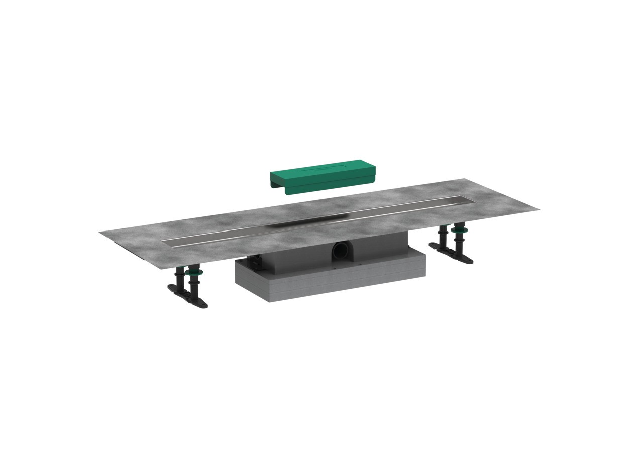 Hansgrohe Komplettset uBox universal für flache Installat.800mm für DR FS