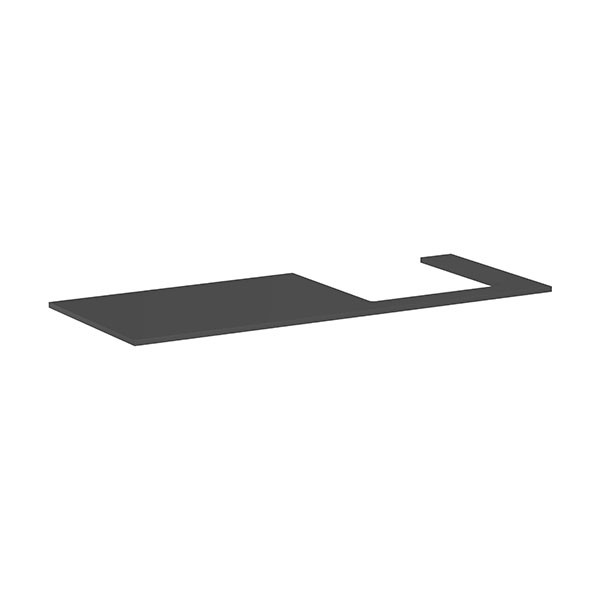 Hansgrohe Konsole Xilesa E 1375x550mm  m.Ausschnitt rechts Aufsatzwasch.ge SGma