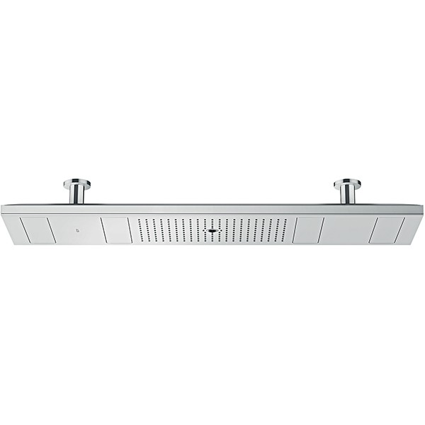 Hansgrohe Kopfbrause 1200 4jet Axor ShowerHeaven chrom mit Licht 2700 K
