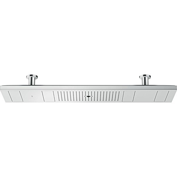 Hansgrohe Kopfbrause 1200 4jet Axor ShowerHeaven chrom mit Licht 2700 K