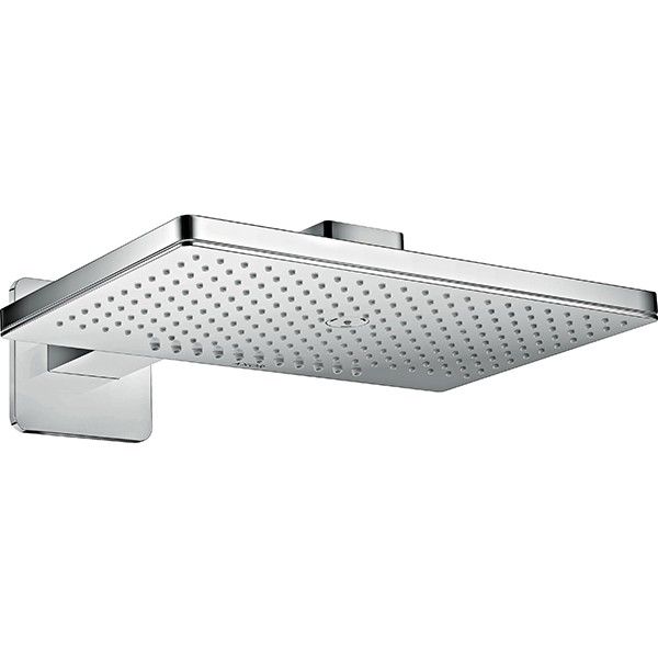 Hansgrohe Kopfbrause 460 2jet Axor chrom mit Brausearm SoftCube