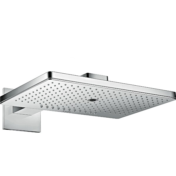 Hansgrohe Kopfbrause 460 3jet Axor chrom mit Brausearm eckig