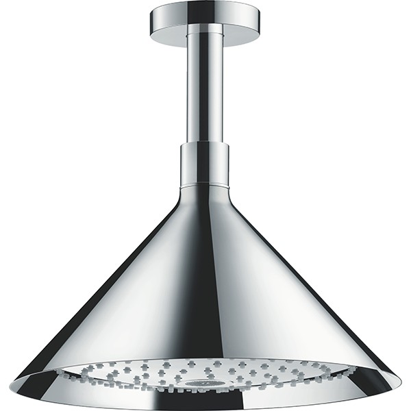 Hansgrohe Kopfbrause Axor Front mit Deckenanschluss chrom