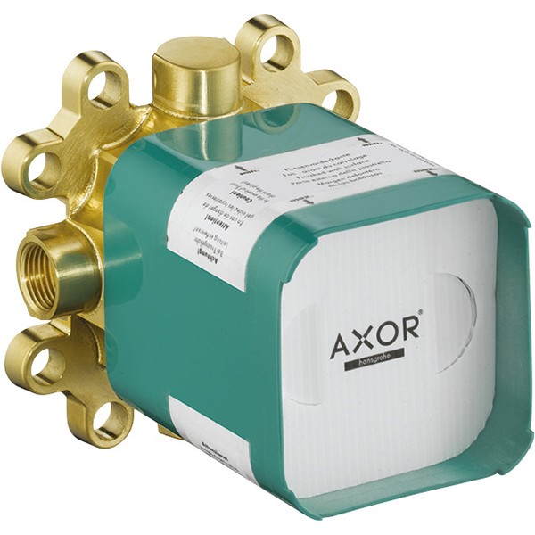 Hansgrohe Kopfbrause Axor Nendo und Front mit Brausearm Grundset