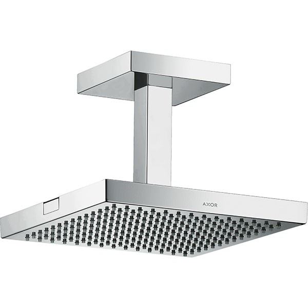 Hansgrohe Kopfbrause Axor Starck 240x240mm chrom mit Deckenanschlussstück