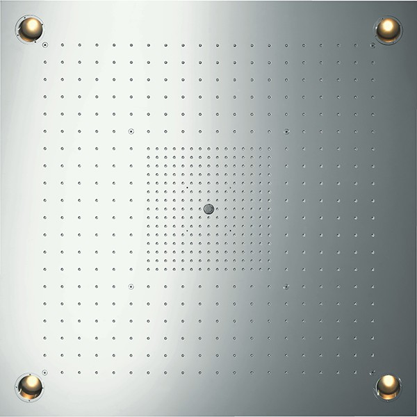 Hansgrohe Kopfbrause Axor Starck ShowerHeaven 970x970mm edelstahl mit Licht