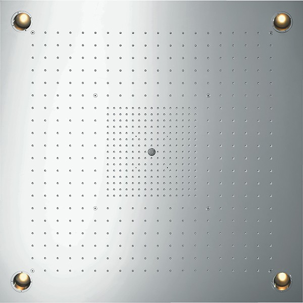 Hansgrohe Kopfbrause Axor Starck ShowerHeaven 970x970mm edelstahl mit Licht