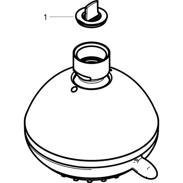 Hansgrohe Kopfbrause Crometta 85 Multi chrom  