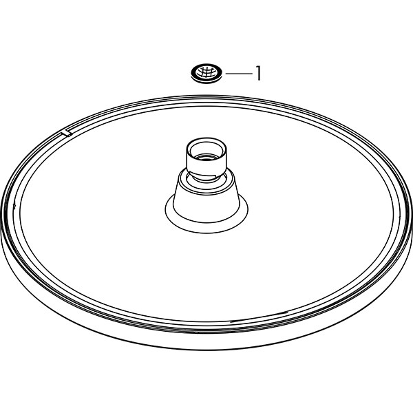Hansgrohe Kopfbrause Crometta S 240 chrom  