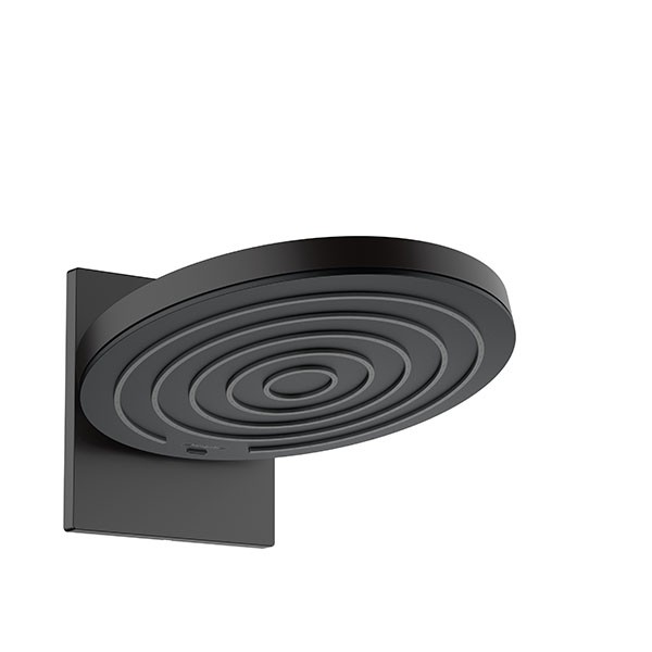 Hansgrohe Kopfbrause Pulsify 260 2jet EcoSmartmit Wandanschluss mattschwarz