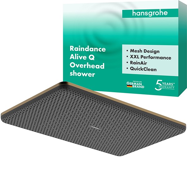 Hansgrohe Kopfbrause Raindance Alive Q  210/340 1jet BBR