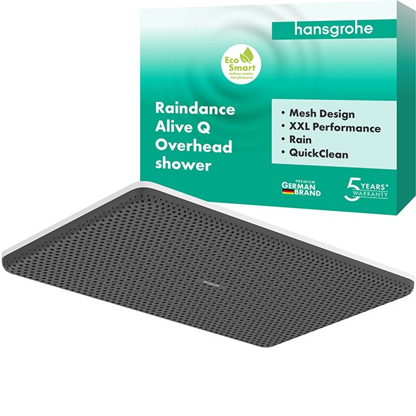 Hansgrohe Kopfbrause Raindance Alive Q  210/340 1jet EcoSmart MW